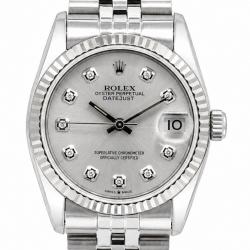 Rolex Datejust 31mm 68274 stainless steel Silver Dial Watch